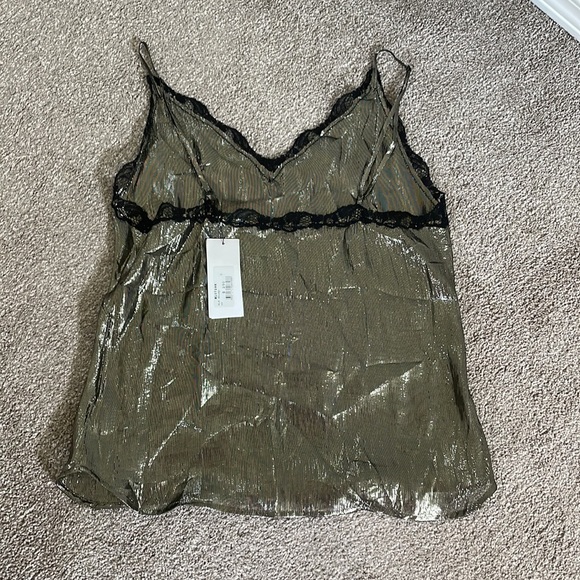 Sandro shiny cami, new with tag, 80% off - Picture 5 of 10